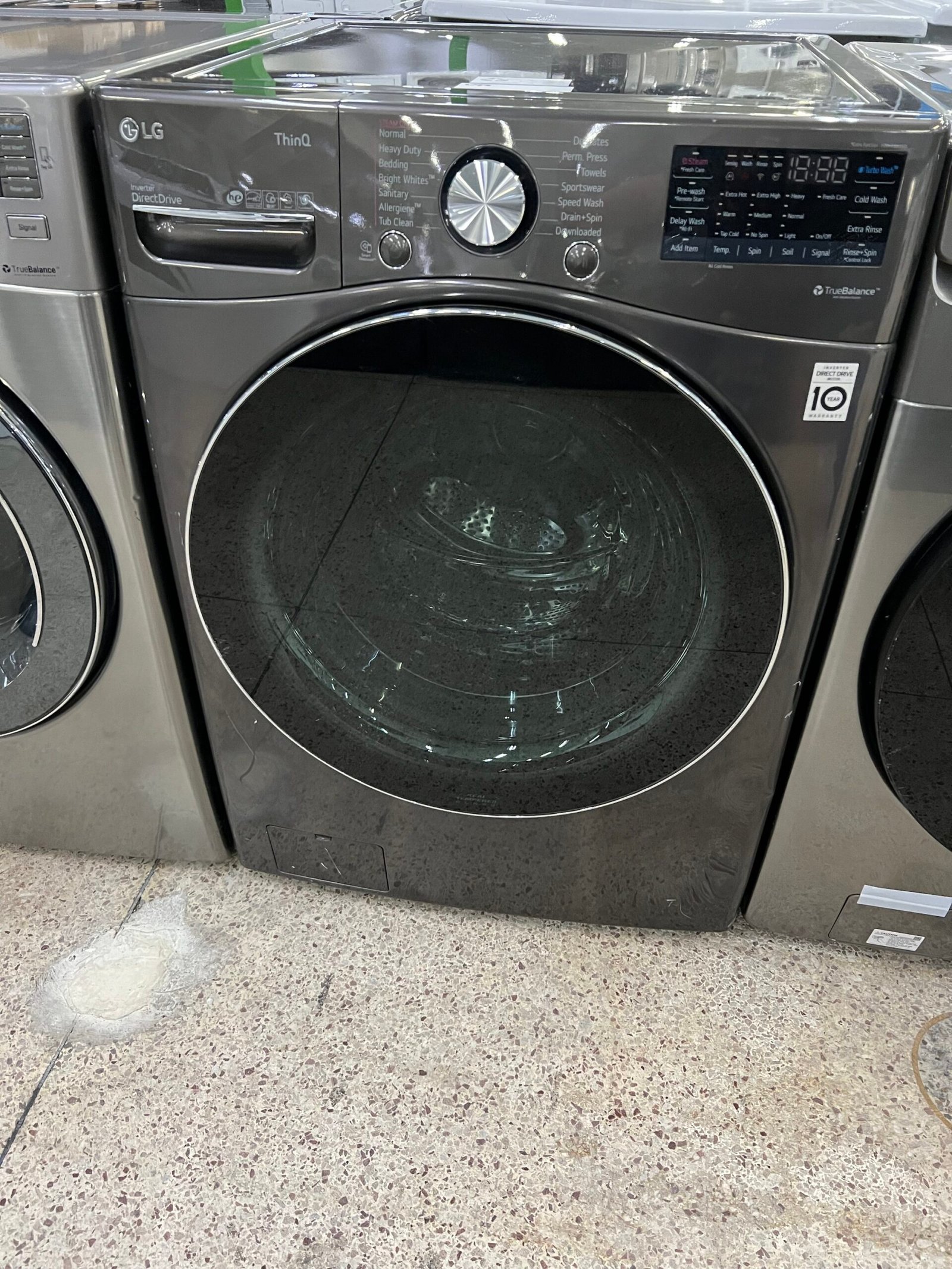 Lg washer store and dryer thinq